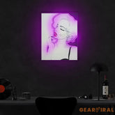 Marilyn Monroe Neon x Acrylic Artwork